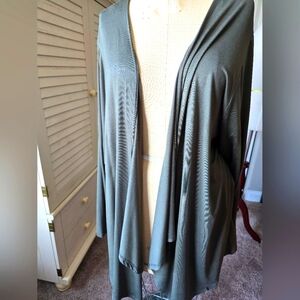 NWT Torrid Olive Green Wrap/ Cardigan Sz 5x